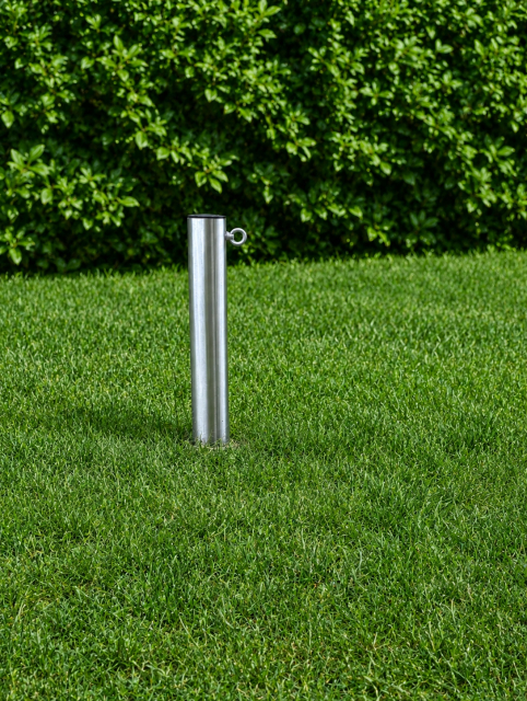 Pfosten aus Edelstahl für Slackline - 125cm